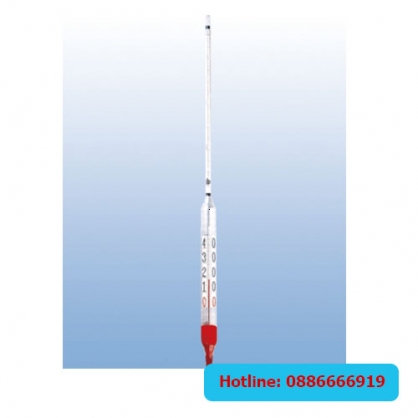 Tỉ trọng kế 1.200-1.300g/ml, chia 0.001, Alla Pháp