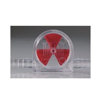 Van chỉ thị dòng chảy bằng nhựa (flow indicator) Burkle
