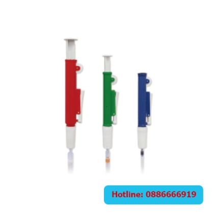 Witeg pipet pump | Dụng cụ hổ trợ pipet hút xả dung dịch 2-25ml