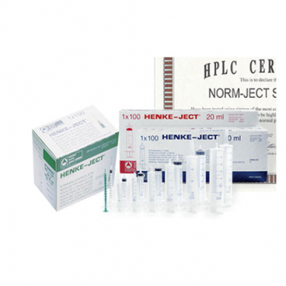 Xilanh nhựa vô trùng 10ml dùng lọc mẫu HPLC 100/hộp HenkeJect